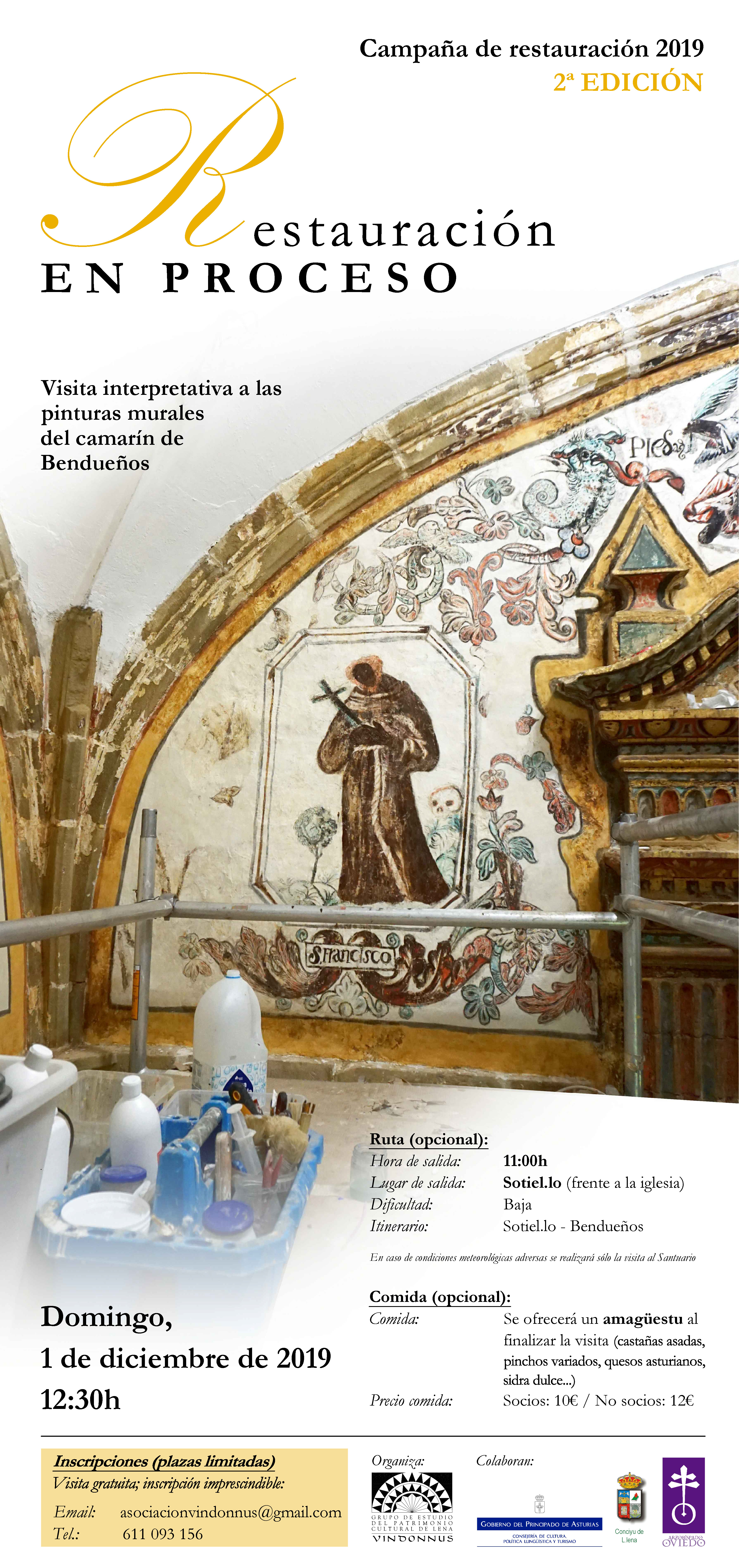 Restauración en Proceso II. Cartel