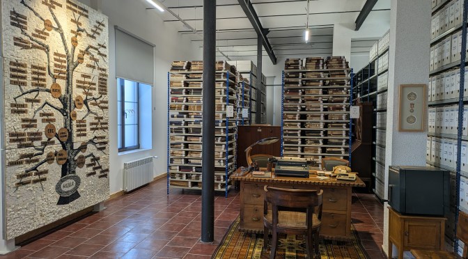 Visita al Archivo Histórico de Hunosa y al Ecomuseo Minero de Samuño